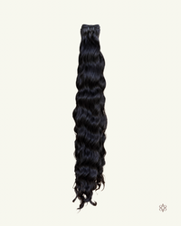 Mèches Rare Wavy, cheveux bruts d'Inde donneuse unique