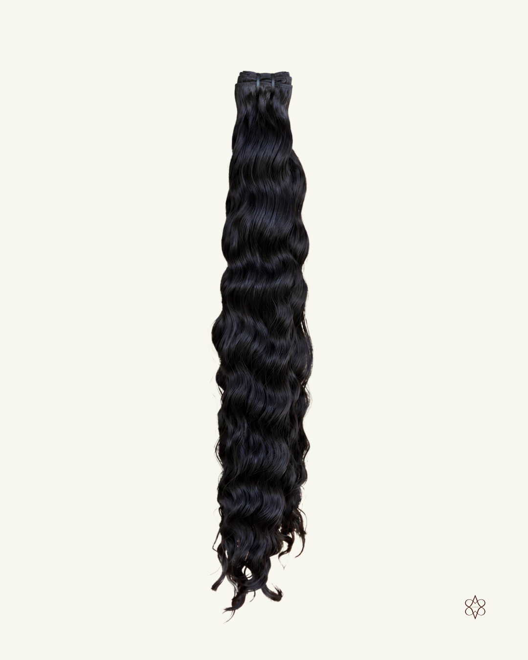 Mèches Rare Wavy, cheveux bruts d'Inde donneuse unique
