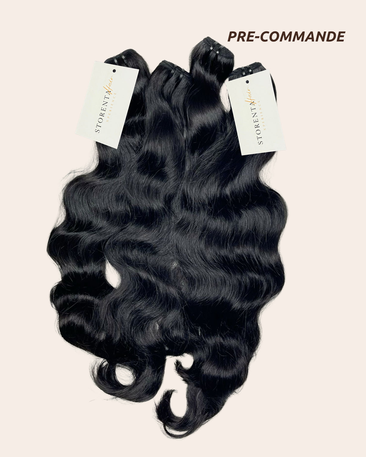 Mèches Rare Wavy, cheveux bruts d'Inde donneuse unique – vue 3