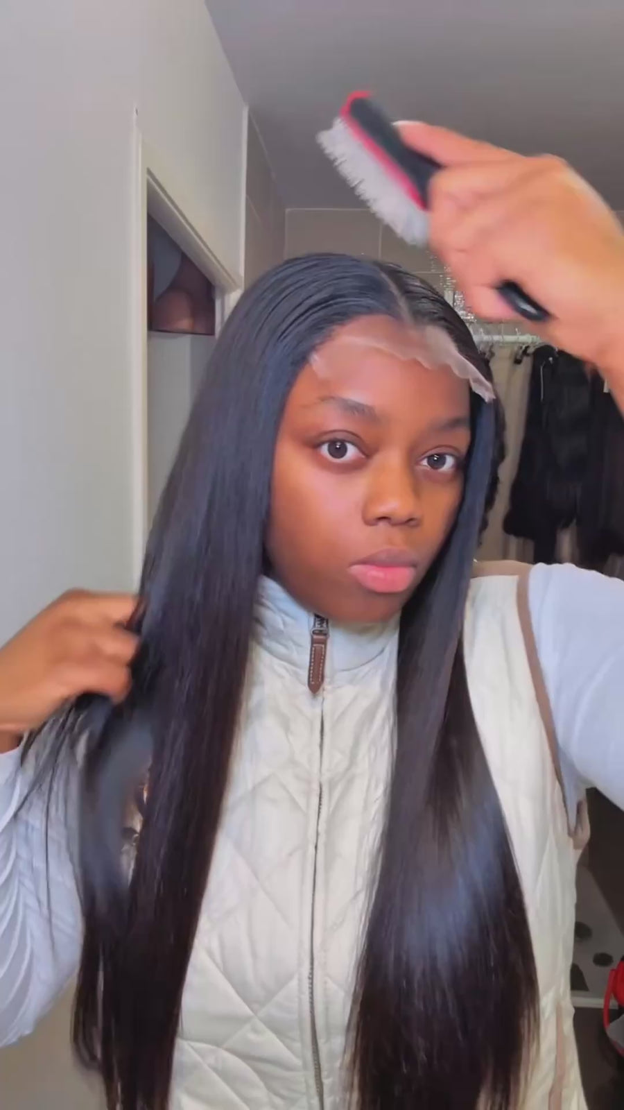 Mèches Rare Straight, cheveux bruts lisses des Philippines – vidéo 4